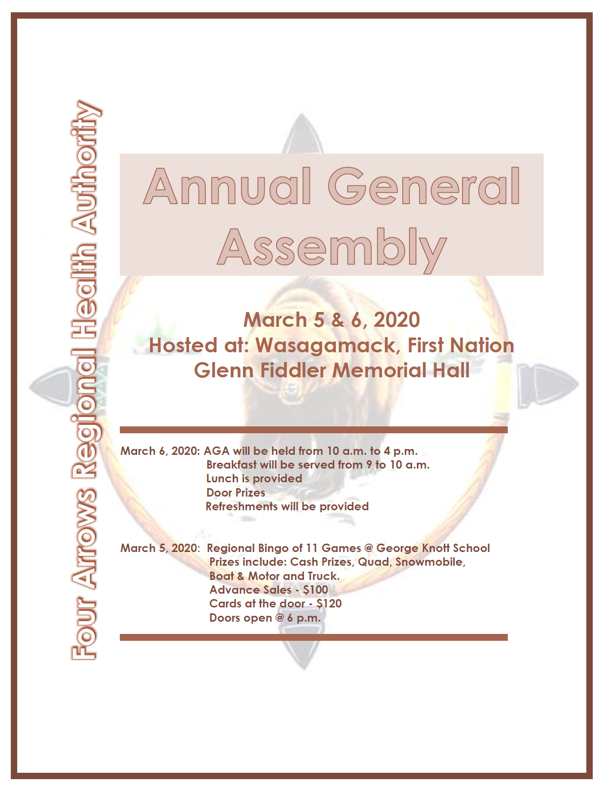 You are currently viewing Annual General Assembly – March 5 & 6, 2020