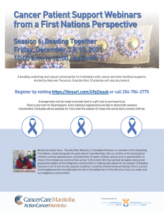 Read more about the article Cancer Patient Support Webinars from a First Nations Perspective – Session 6: Beading Together