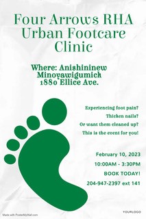 You are currently viewing Urban Footcare Clinic<br>February 10, 2023<br>Book Today!