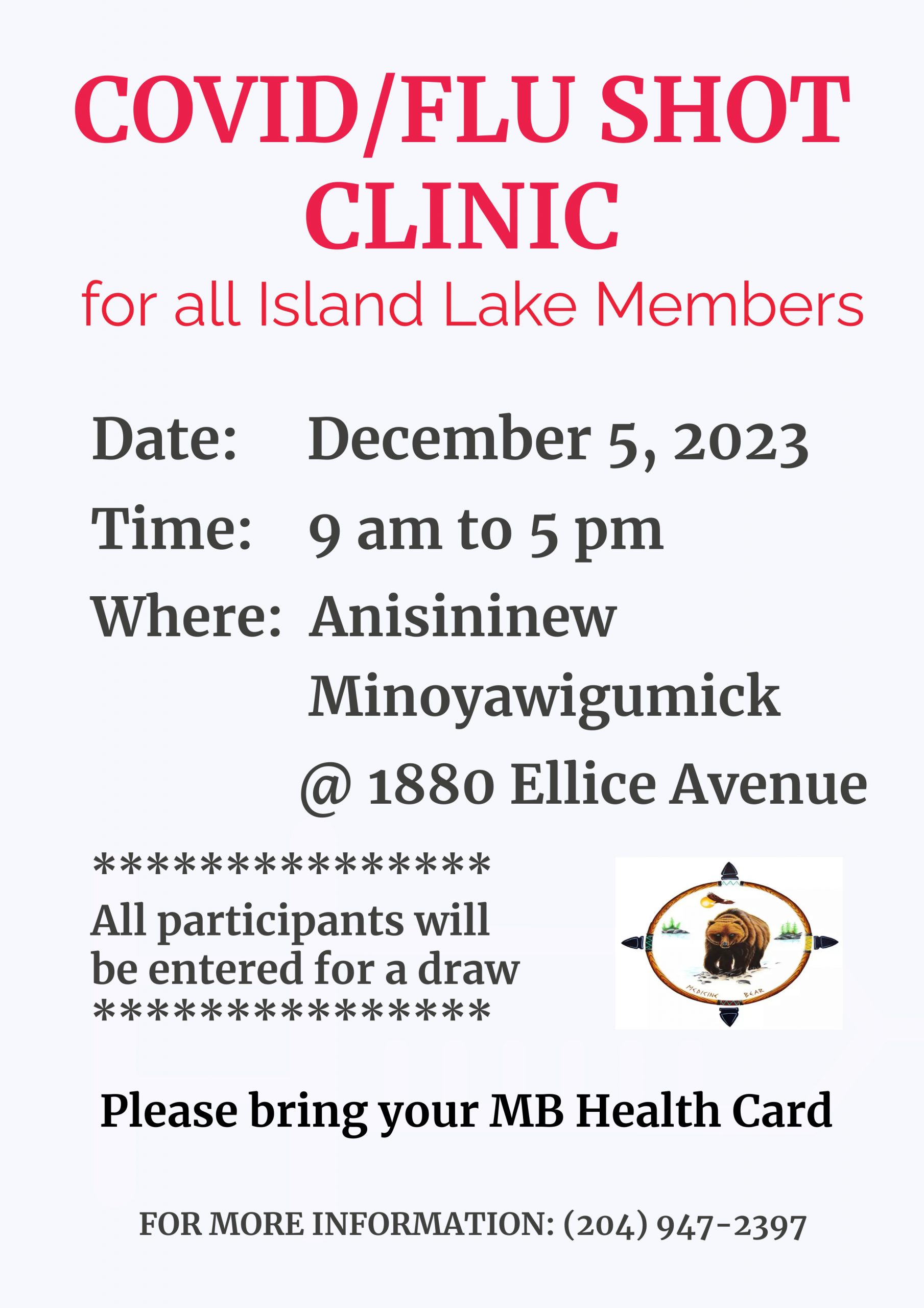 You are currently viewing COVID/FLU SHOT CLINIC for all Island Lake Members