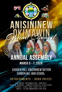 Read more about the article Anishininew Okimawain Grand Council Annual Assembly – March 5-7, 2024