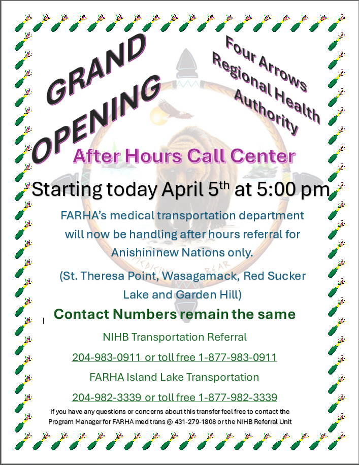 You are currently viewing Grand Opening – FARHA After Hours Call Center Starting today, April 5th at 5:00 pm