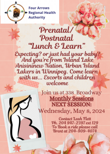 Read more about the article Pe-Natal/Post-Natal Lunch & Learn – Wednesday, May 8 2024